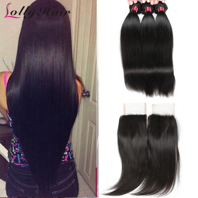 

Malaysian Virgin Hair With Closure Malaysian Straight Virgin Hair With Closure 3 Bundles With Closure Human Hair With Closure