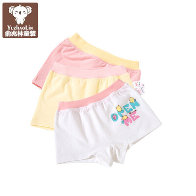 

Yu Zhaolin children's cotton underwear in the large child angle angle pants 3 loaded YH56T081000 fat toot Meng rabbit mixed color 110