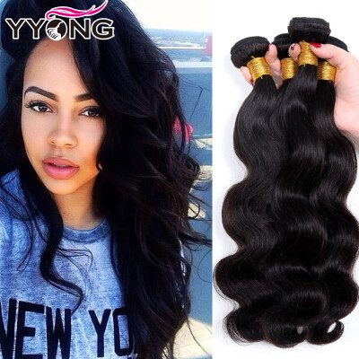 

8A Unprocessed Brazilian Body Wave 4 Bundles Cheap Brazilian Hair Weave Bundles YYONG Virgin Hair Body Wave Free Shipping