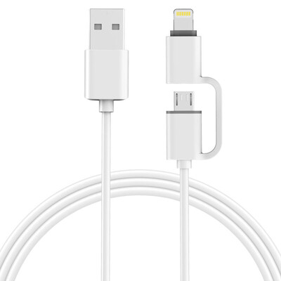 

Demay 2-in-1 USB Cable for Apple&Android Ports 1 Meter