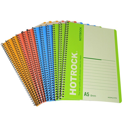 

KOKUYO HOTROCK WCN-R1050 A5 50 Spiral Binding Notepad Soft Copy 12