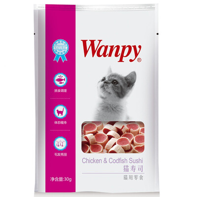 

Naughty cat pet snack cat sushi 30g 12 bags