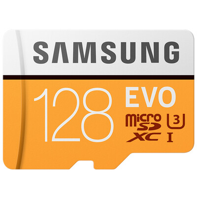 

Карта памяти Samsung EVO Улучшенная версия, 128 Гб