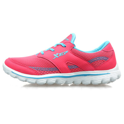 

(XTEP) women fashion comfortable travel sports shoes 985218329773 red blue 37