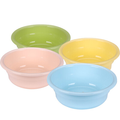 

Jingdong Supermarket Shun Mei plastic bowl 39cm washbasin wash wash wash vegetables basin SM-2563 color random
