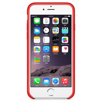 

Apple MGR82FE / A iPhone 6 оригинальная кожа защитная оболочка красная