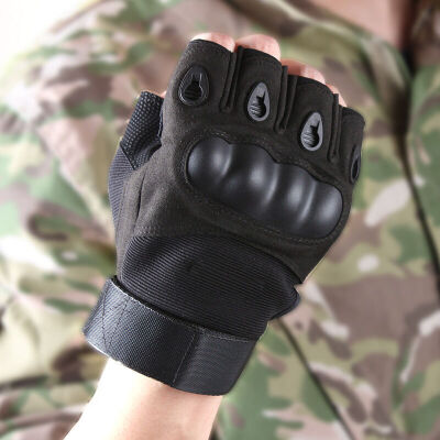 

LAC fitness gloves outdoor climbing black hawk half finger special soldiers gloves sports tactical gloves riding gloves hard shell