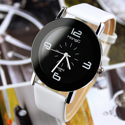

Fashion Belt Table Student Hand Buttoned Round Male and Female Quartz Simple Couple on the table YZL0515TH-1