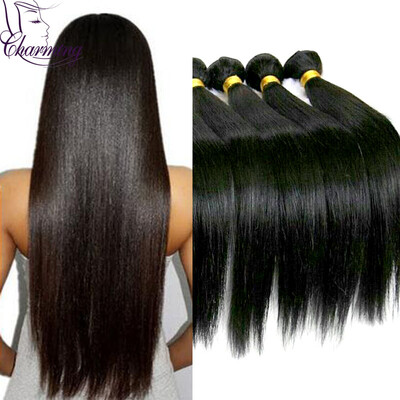 

Brazilian Straight Hair 3 Bundles 8A Grade Unprocessed Brazilian Virgin Hair Straight Weave Human Hair Silky Straight Extensions