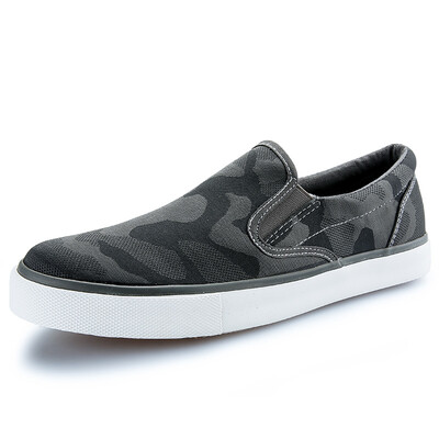

Yi Di YIDI men&39s shoes fashion sports men&39s casual shoes low set of sleeves camouflage canvas shoes D8083 gray 41