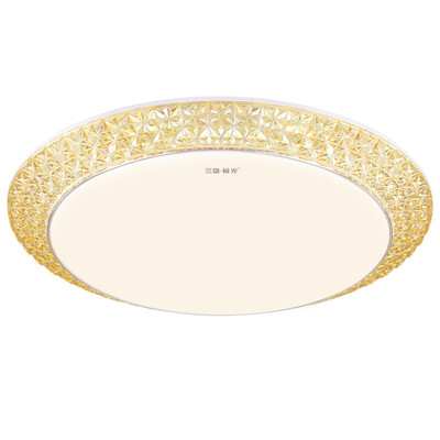 

Jingdong Supermarket three male aurora led ceiling lamp balcony lamp aisle round modern modern study lamp 5700K white light 18W rose gold