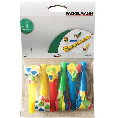 

Fackelmann Fackelmann 12 установлен только партии ребенка дуть трубы трубы 5401681.22