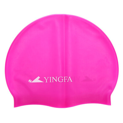 

YINGFA (YINGFA) плавание колпачок сплошной цвет силиконовые мужчины и женщины общий взрослый плавательный колпачок фиолетовый