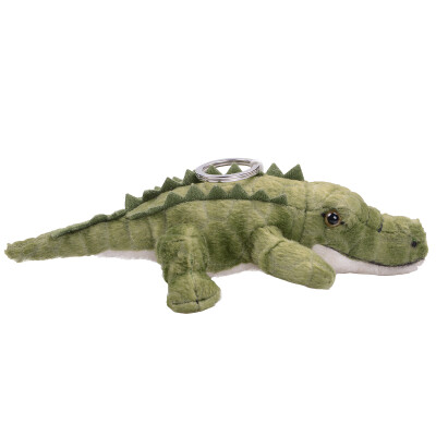 

National Geographic (NATIONALGEOGRAPHIC) Key Chain Series Animal Doll Plush Toy Simulation Model Children Baby Animal World Decoration Crocodile Keychain 4 inch