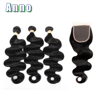 

8a Grade Peruvian Virgin Hair With Closure 3 bundles Peruvian Body Wave With Closure Cheap Human Hair With Closure Peruvian Hair