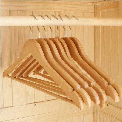 

[Супермаркет] Jingdong Лиз классическая твердая древесин вешалка рубашка вешалка установлена ​​10