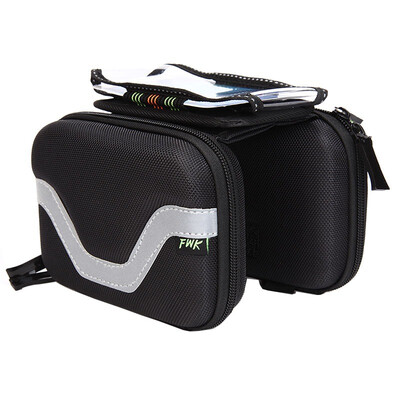 

Kay speed WOLFBASE bike on the tube saddle bag with touch screen phone sets fluorescent strip black BG10
