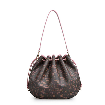 

FION / FANNIAN SHOPPING BABY КРАСИВЕЙШАЯ БУТЫЛКА ЧЕРТЕЖЕЙ BAGY BAG FPLL / PBRLP / BT012 Светло-розовый / коричневый