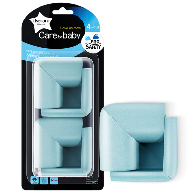 

Jingdong supermarket] Wuyang (FIVERAMS) fat pig baby thickening anti-collision angle baby safety table angle 12 loaded (light blue