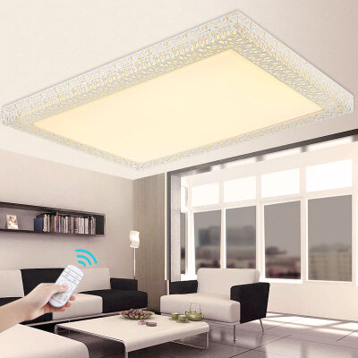 

NVC NVC lighting floor lighting LED ceiling lamp living room modern simple lighting intelligent remote control stepless dimming 72W 89 * 64 cm ENKX9084