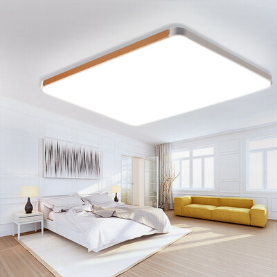 

(NVC) ceiling lamp living room lamp bedroom lamp led lamp modern simple fashion apple light rectangular monochromatic light gold (72W 6500K)
