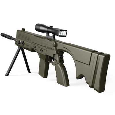 

epega Game Handle Gun LCD Monitor + Shock For Storm Mirror / CF / Zombie Hunter / VR Equipment / Smart TV / Apple / PC / Set Top Box / PG-9066