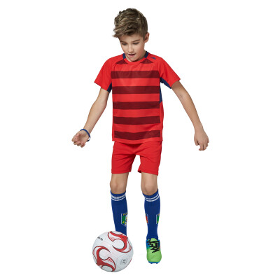 

Anta (ANTA) children's clothing boys soccer game set children's sports leisure two-piece suit 35724201 big red 170