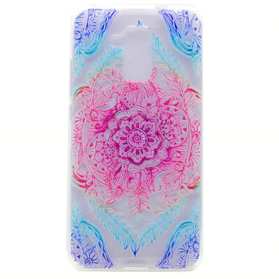 

Magic flower Pattern Soft Thin TPU Rubber Silicone Gel Case Cover for Huawei Honor 5C