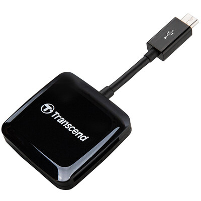 

Transcend (Transcend) USB 2.0 OTG RDP9 читатель мульти-карты (черный)