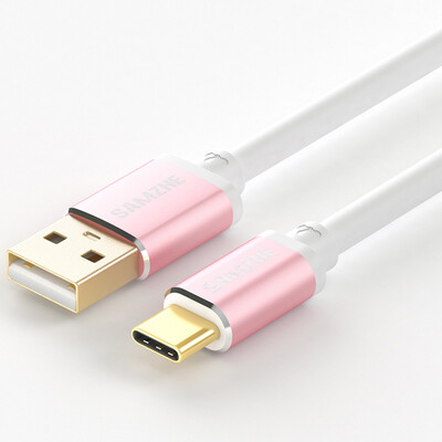 

(SAMZHE) Тип-C кабель для передачи данных USB2.0 Эндрюс зарядная линия быстрая линия зарядки поддержка просо 5 / 4C музыка как Huawei P9 / P10 розовое золото 2 метра LC-200C