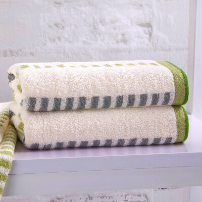 

Xin brand towel home textiles connoisseur cotton towel 34 76cm green