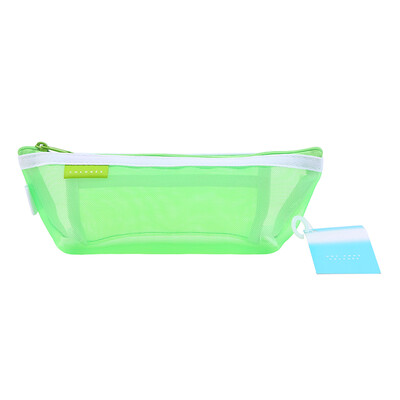 

KOKUYO COLOREE transparent mesh cloth portable storage pencil green F-VBF114G