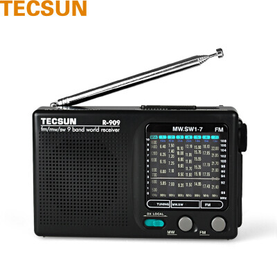 

Desheng (TECSUN) R9012 portable elderly semiconductor full band high sensitivity radio (12 band