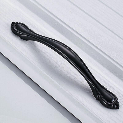 

Cabe Cobbe Continental Wardrobe Door Drawer Cabinet Door Handle LS71 Black 128 Pitch Single