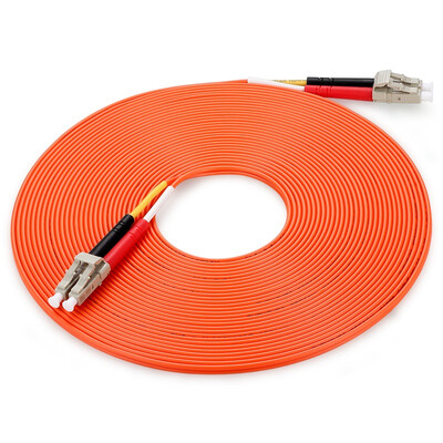 

(UPC) -LC (UPC) Multimode Dual Core 5m Transceiver Pigtail Network Fiber Optic Cable (FPCB-1050)