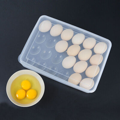 

[Jingdong supermarket] Bao You Ni egg box egg storage box plastic refrigerator crisper kitchen supplies DQ9021-4