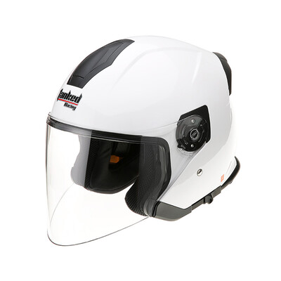 

Tanked Racing Motorcycle Helmet Electric Battery Car Helmet Double Lens T597 Four Seasons Universal XXL Code White