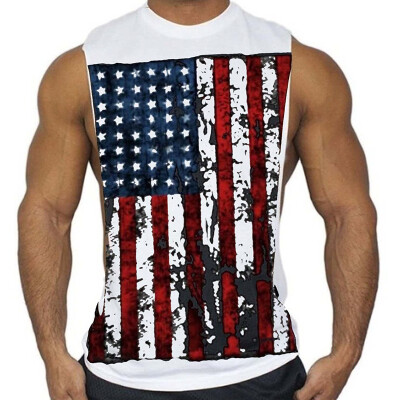 

New Men's Fasshion sleeveless tank top T-shirt