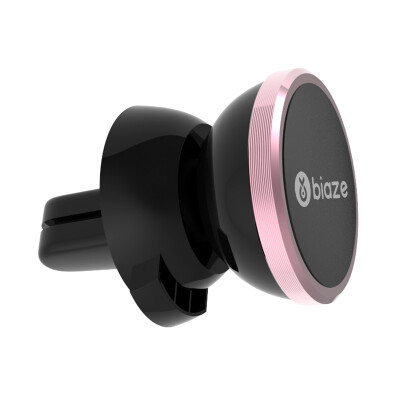 

Biaze car phone bracket C22 air conditioning outlet air suction bracket Rose gold mobile phone flat panel navigation