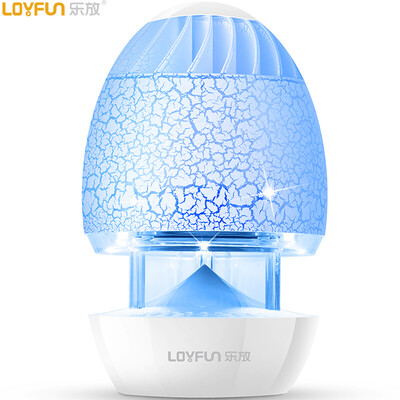 

Loyal LOYFUN I80 Mini Speaker Multimedia Notebook Desktop Computer Desktop Sound Colorful Glare Mobile Phone Portable Subwoofer Blue