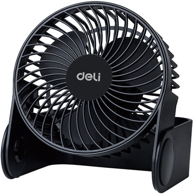 

Deli USB Portable Mini Desk Fan Black