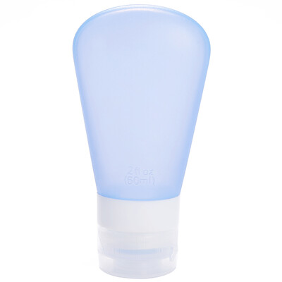 

40000 Cosmetics Silicone Bottles Bottles Wash Shampoo Shower Gel Portable Vials SW2101 Blue 60ml