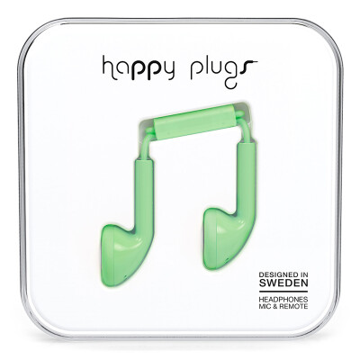 

Happy Plugs Earbud Ear Headphones Headphones Fashion Earphones Apple Andrews Mobile Phone Headphones Mint Green