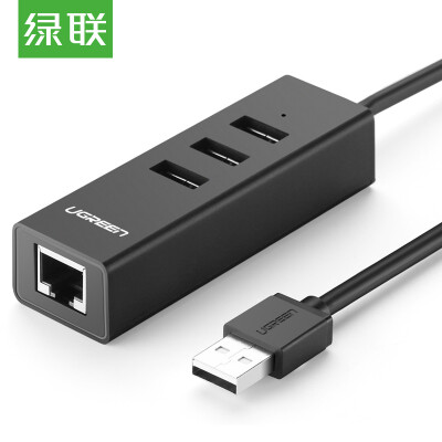 

(UGREEN) USB2.0 концентратор USB к RJ45 интерфейс сетевого кабели