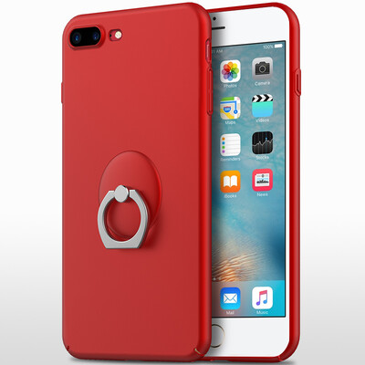 

BIAZE Apple Plus Plus 7 Plus / 8 Plus Case iPhone7 Plus / 8 Plus Корпус All-in-One Anti-Falling Matte Shell Textte Matte Series JK117-Red