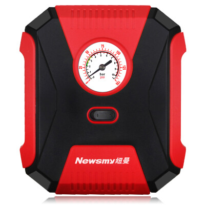 

Newman (Newsmy) odd shield car intelligent inflatable pump automatic filling emergency portable fast charge motor vehicle rubber boat inflatable bed red