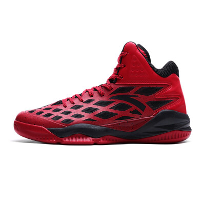 

Anta (ANTA) men's shoes 91721101 overbearing series breathable field practice basketball shoes fashion to help wear sports shoes red / black -4 7 (male 40