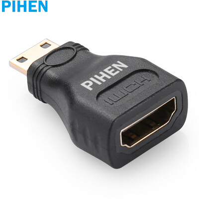 

PIHEN PH-ZHX048 Mini HDMI to HDMI Mini HDMI adapter mini HDMI to HDMI small conversion large computer conversion head