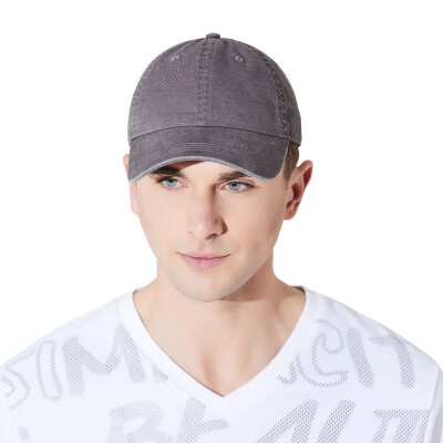 

Jingdong supermarket] kamon (Kenmont) km-3487 summer men's pure color curved eaves cotton baseball hat outdoor leisure youth summer wash do old cap tongue maroon