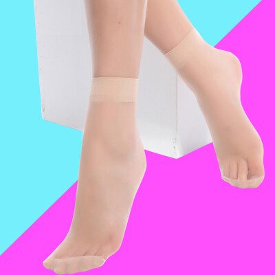 

Jingdong Supermarket Palan Duo short socks anti-hook wire wear-resistant transparent women thin crystal silk socks anti-hook wire invisible female socks 20 pairs of skin color 20